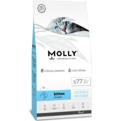 Molly Kitten Yavru Kuru Kedi Maması