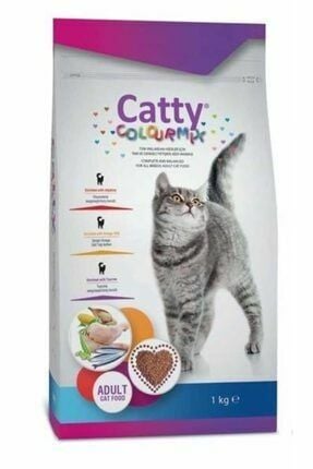 Catty Colour Mix Yetişkin Kedi Maması 15 Kg