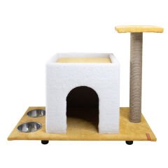 Pugalo Mama ve Su Taslı Kedi Evi Turuncu