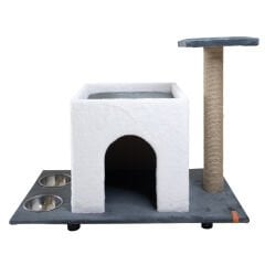 Pugalo Mama ve Su Taslı Kedi Evi Turuncu