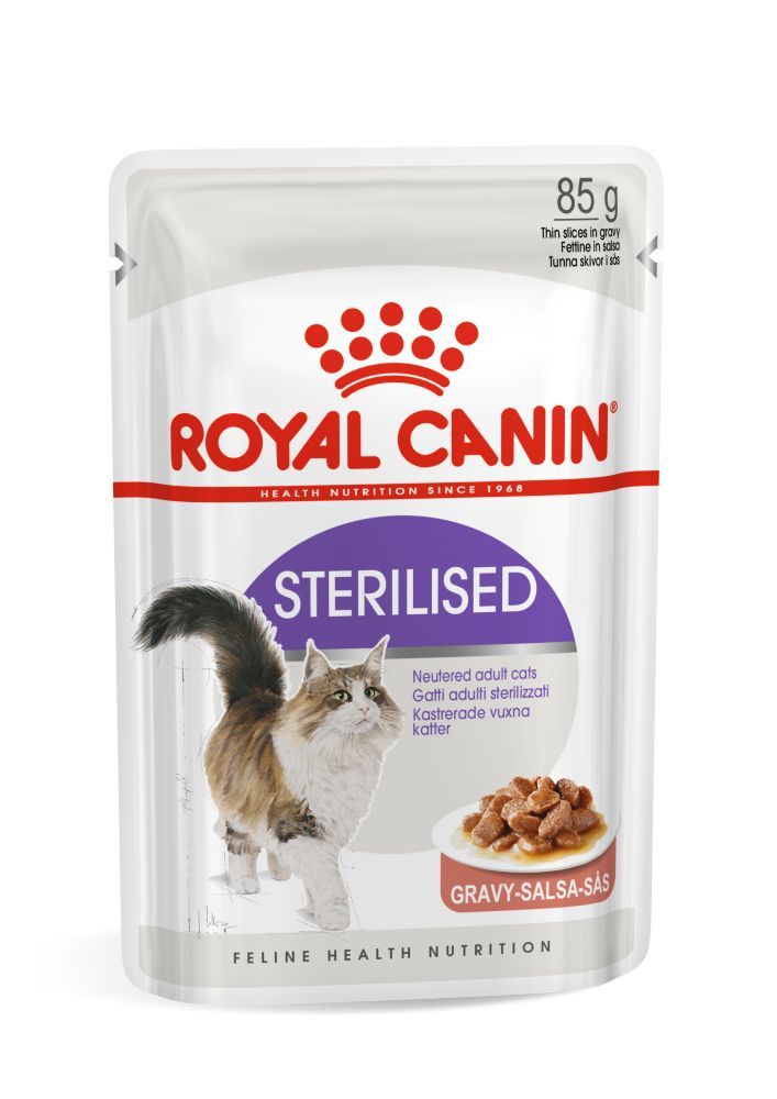 Royal Canin Gravy Sterilised 85 gr 12'li Yetişkin Kedi Yaş Maması