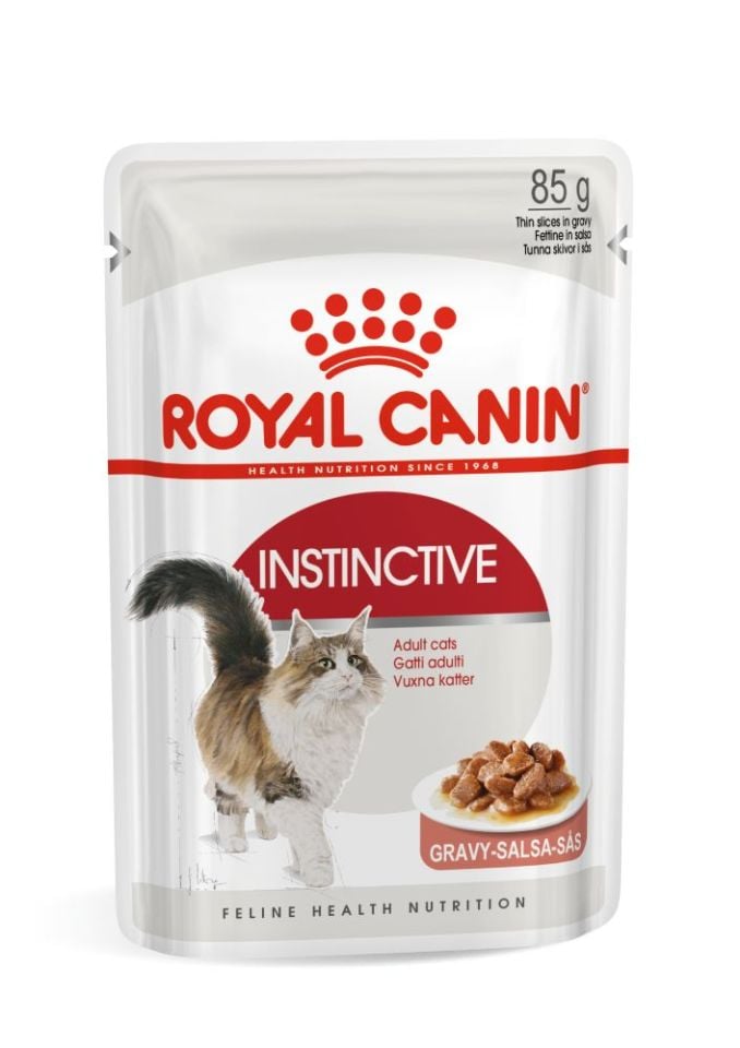 Royal Canin Gravy Instinctive 85 gr 12'li Yetişkin Kedi Yaş Maması 12x85 Gr