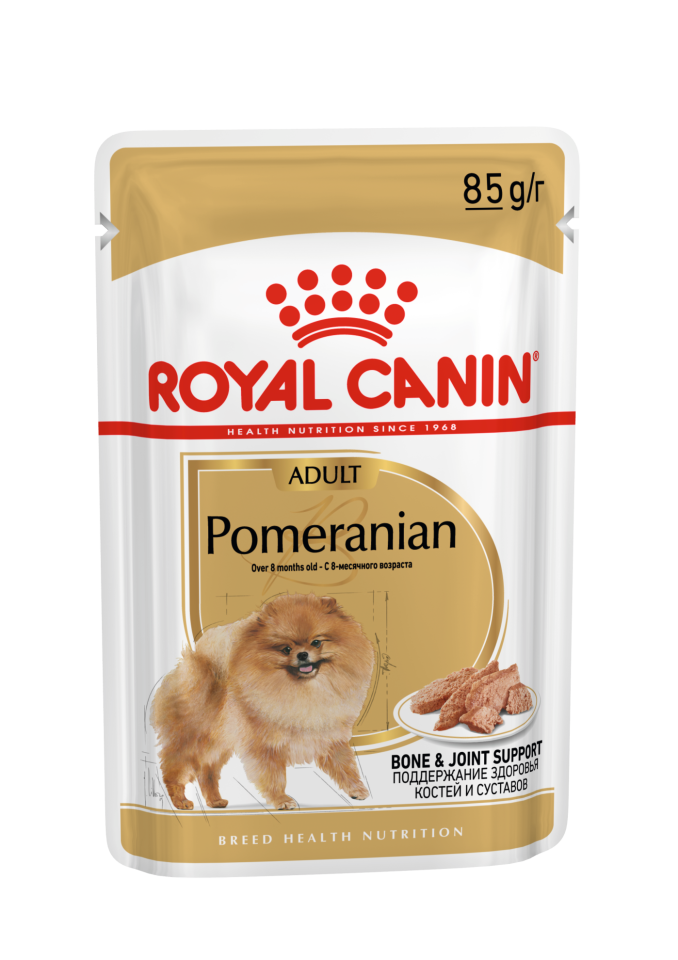 Royal Canin Pomeranian Pouch 85 gr 12'li Yetişkin Köpek Yaş Maması 12x85 Gr