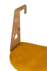 Pugalo Peluş Kalorifer Kedi Yatağı Sarı