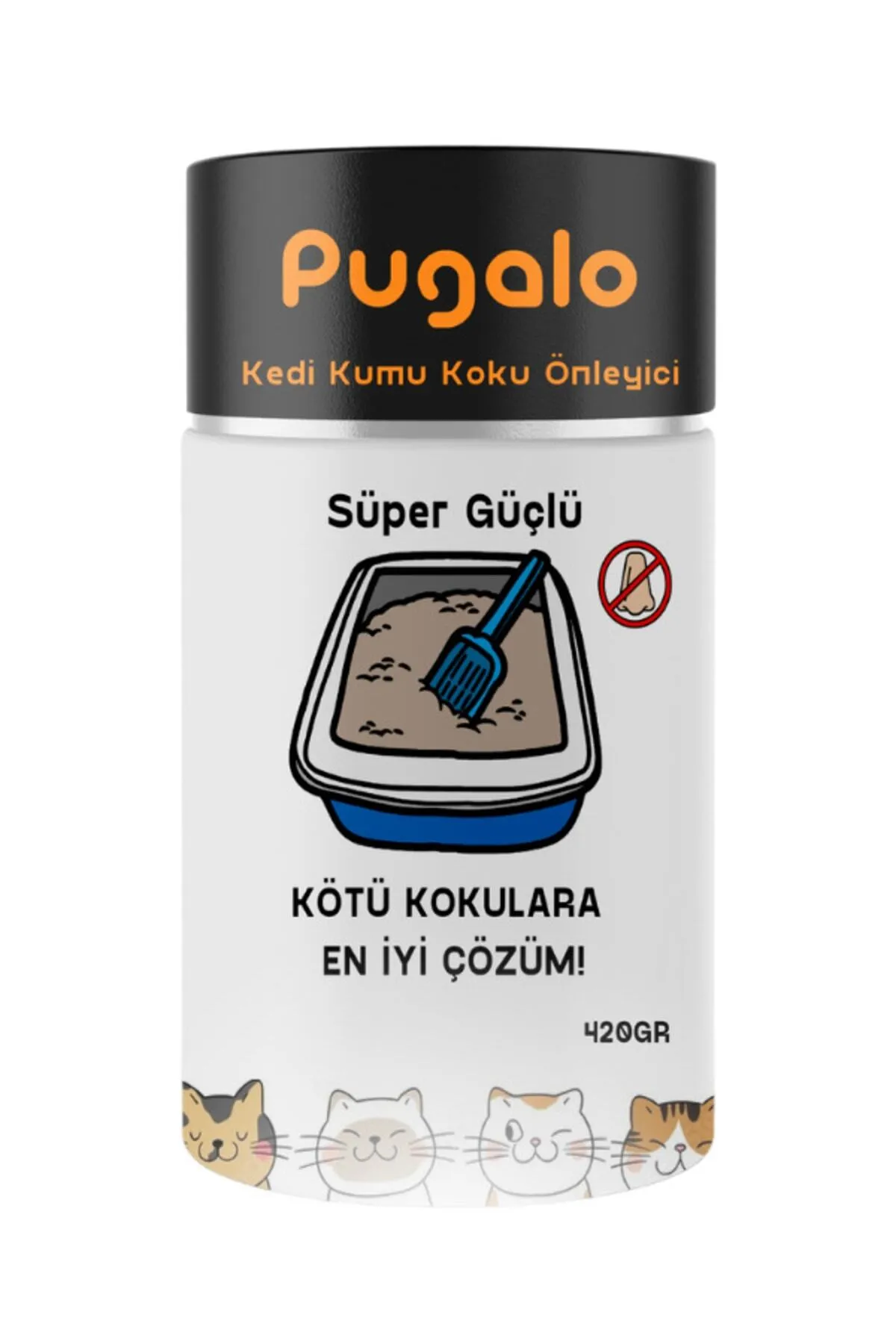 Kedi Kumu Koku Giderici 420 Gr Aktif Karbon Koku Giderici