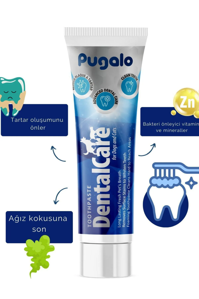 Kediler Için Tartar Önleyici Enzymatic Diş macunu 100 ml