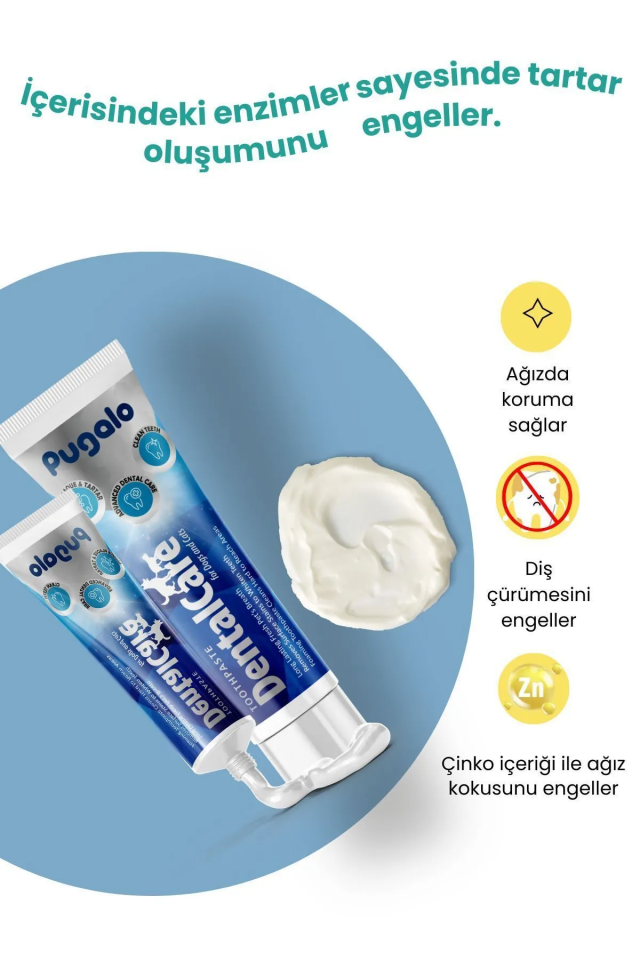 Kediler Için Tartar Önleyici Enzymatic Diş macunu 100 ml