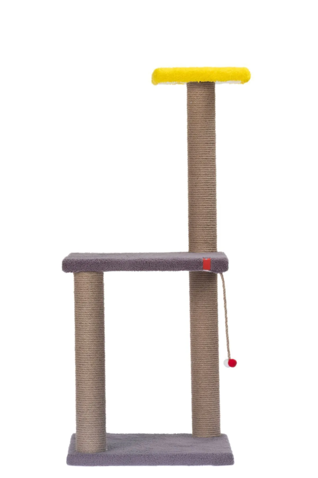 Pugalo 82 Cm  İki Katlı Kedi Tırmalama Tahtası Catnipli Tırmalama Tahtası Minder Yüzey