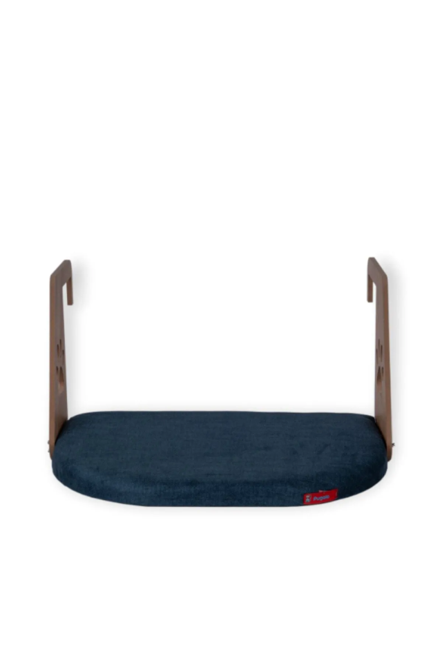 Pugalo Kalorifer Petek Radyatör Yatağı Kedi Geniş Kalorifer Yatağı Peluş Lacivert