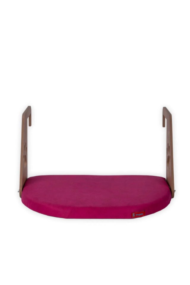 Pugalo Kalorifer Petek Radyatör Yatağı Kedi Geniş Kalorifer Yatağı Peluş Pembe