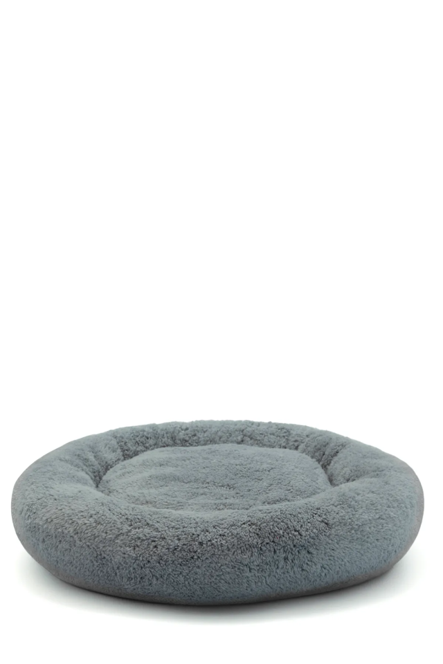 Pugalo Peluş Kedi ve Köpek Yatağı  Ekonomik Kedi ve Köpek Yatağı Gri