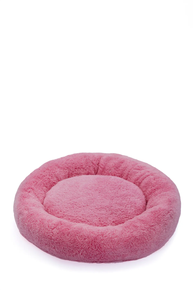 Pugalo Peluş Kedi ve Köpek Yatağı  Ekonomik Kedi ve Köpek Yatağı Pembe
