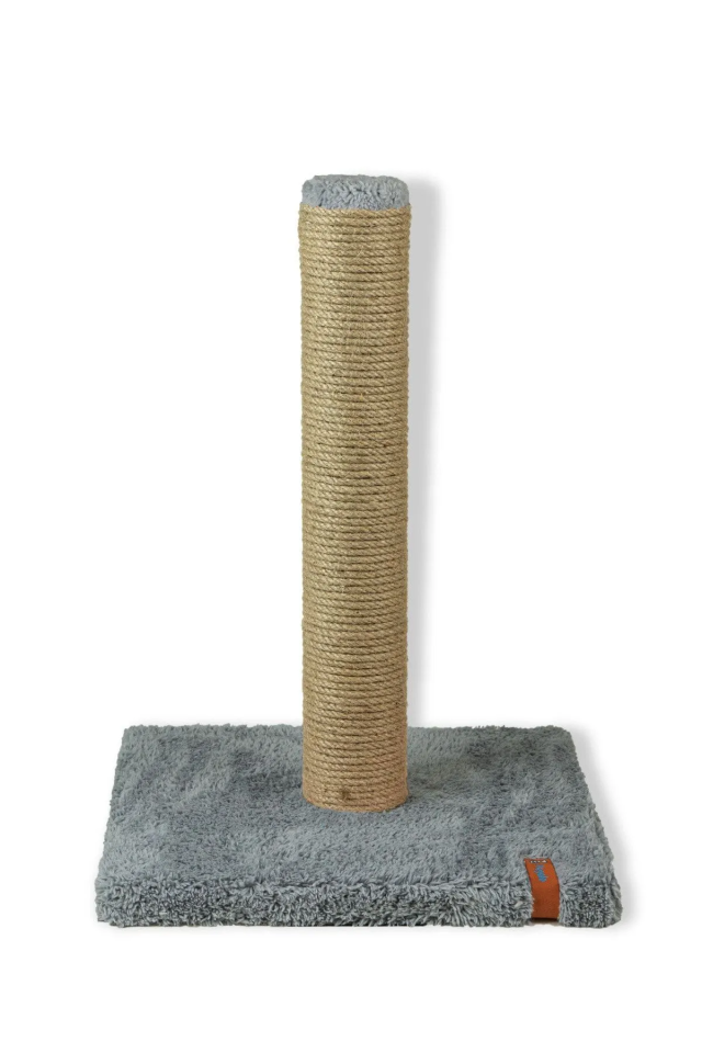 Pugalo Peluş Ekonomik Tırmalama Tahtası 42 Cm Gri