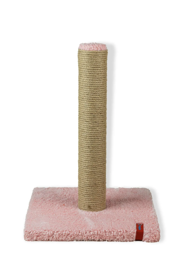 Pugalo Peluş Ekonomik Tırmalama Tahtası 42 Cm Pembe