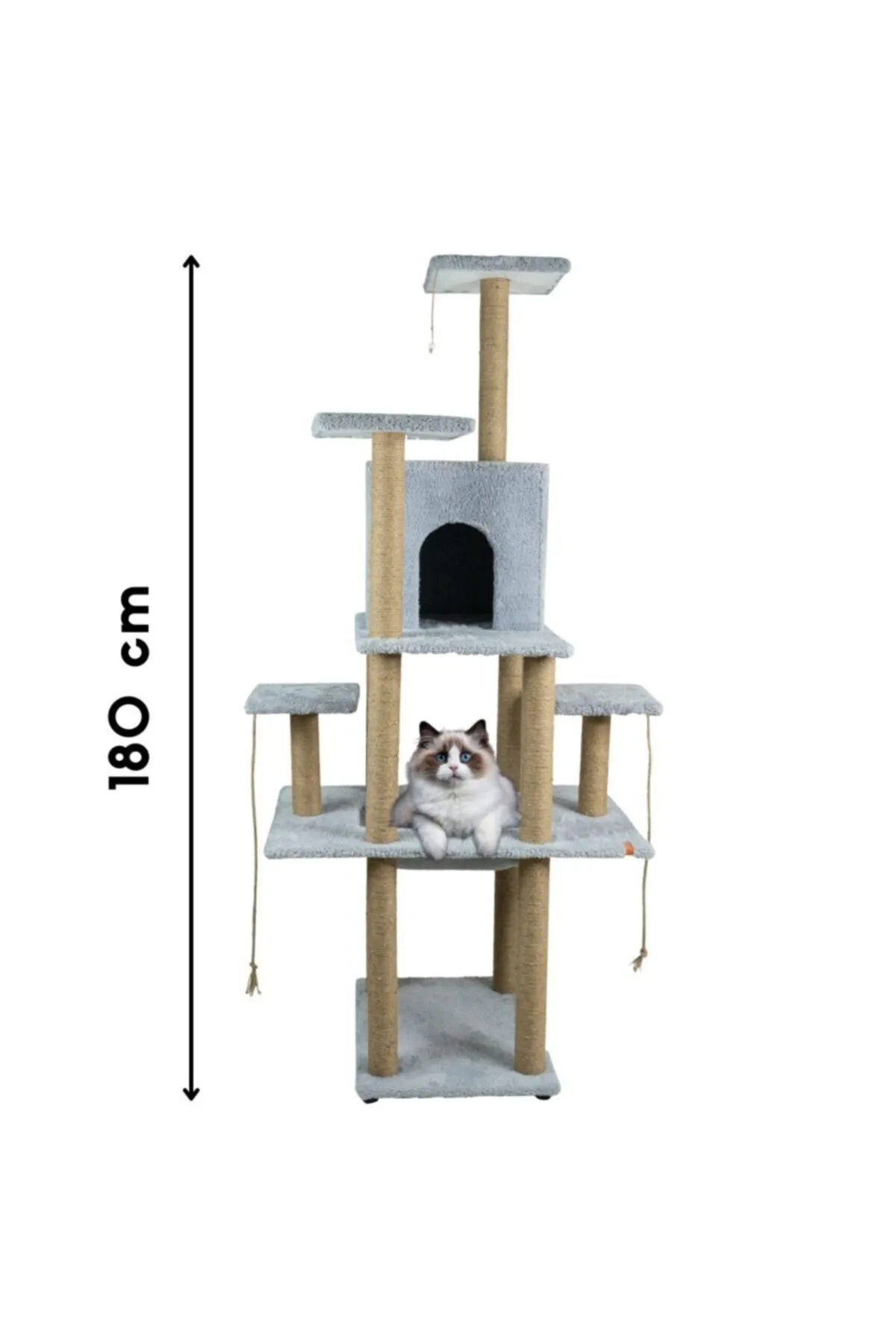 Pugalo  Catnipli Kedi Tırmalama Kulesi Ve Oyun Platformu