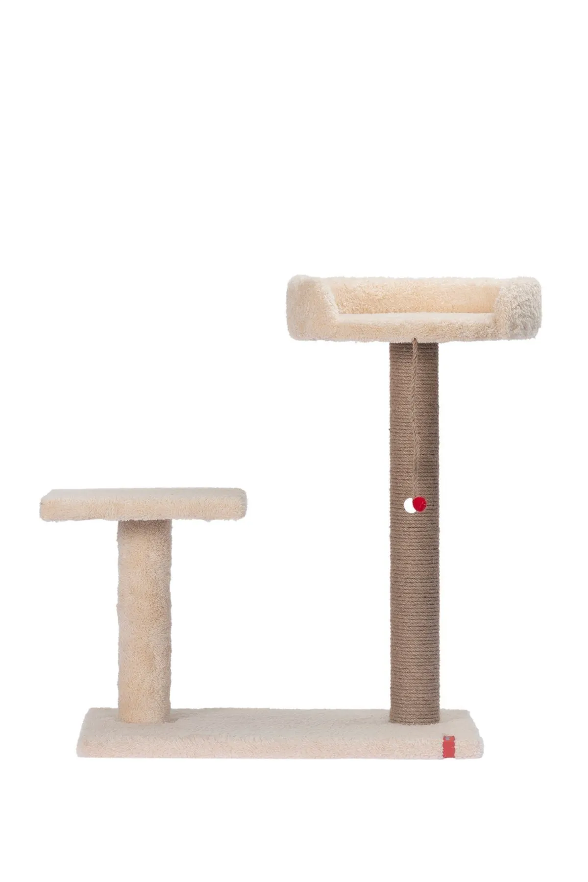 Pugalo Hoppala Kedi Tırmalaması Sünger Kenar Krem