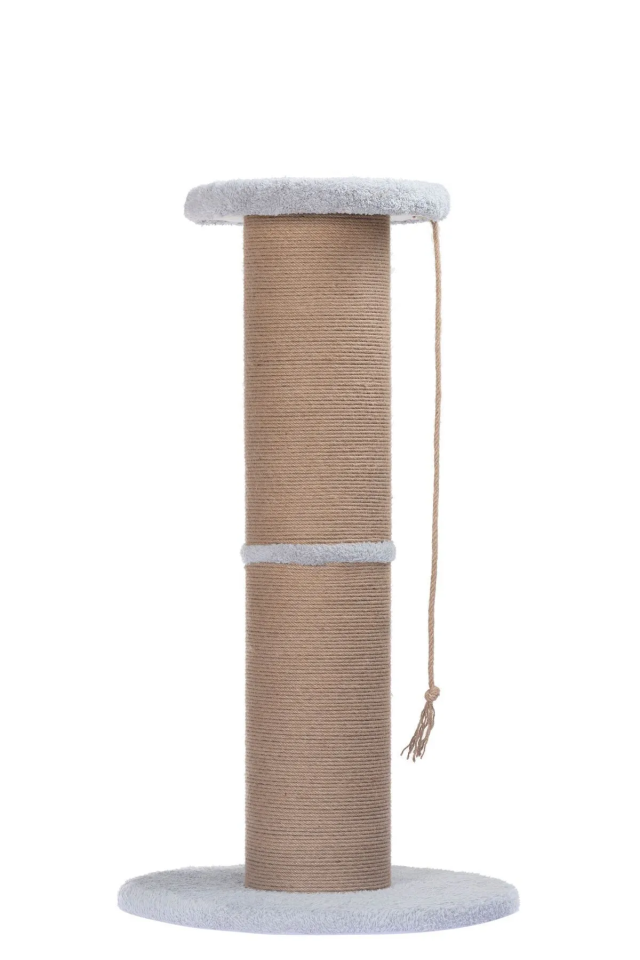 Pugalo Dev Borulu Tırmalama Minder Yüzey Gri