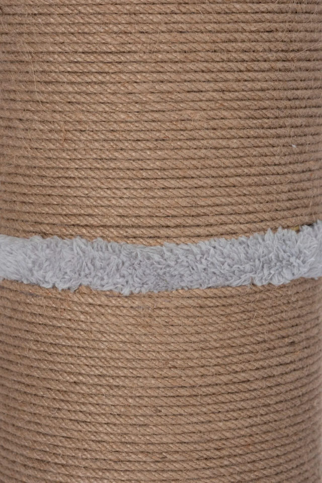 Pugalo Dev Borulu Tırmalama Minder Yüzey Gri