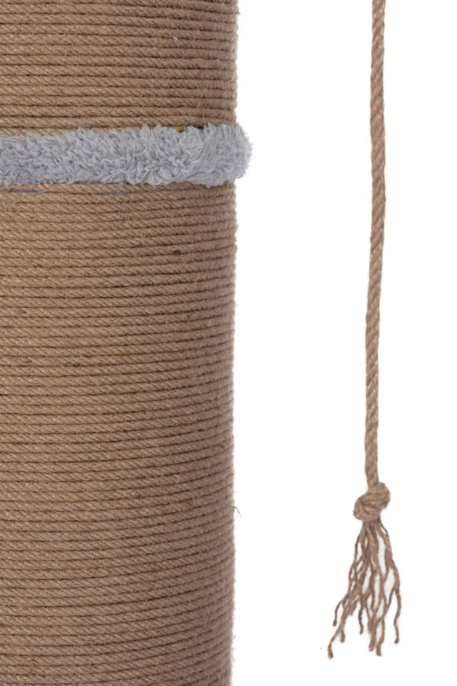 Pugalo Dev Borulu Tırmalama Minder Yüzey Gri