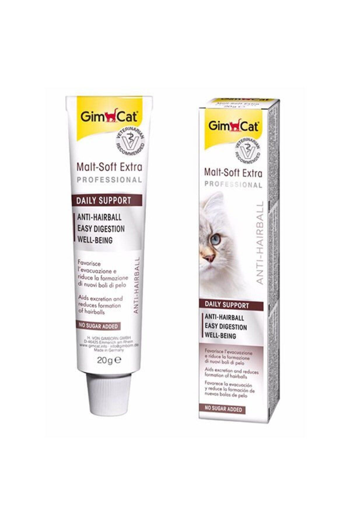 Malt Soft Extra Tüy Yumağı Önleyici Kedi Macunu 20 Gr