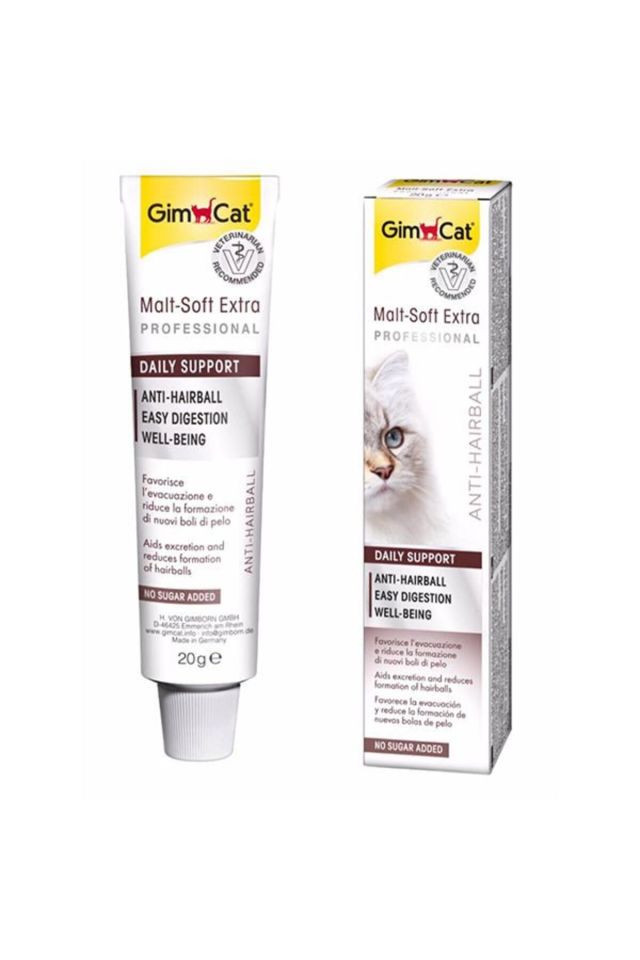 Malt Soft Extra Tüy Yumağı Önleyici Kedi Macunu 20 Gr