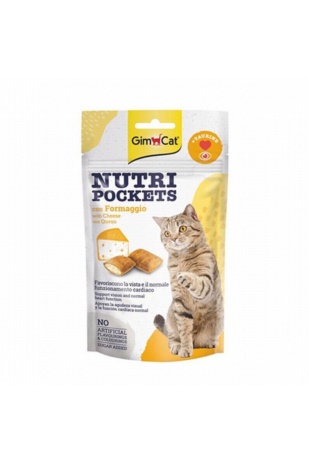 Nutripockets Peynirli ve Taurinli Kedi Ödülü 60 Gr