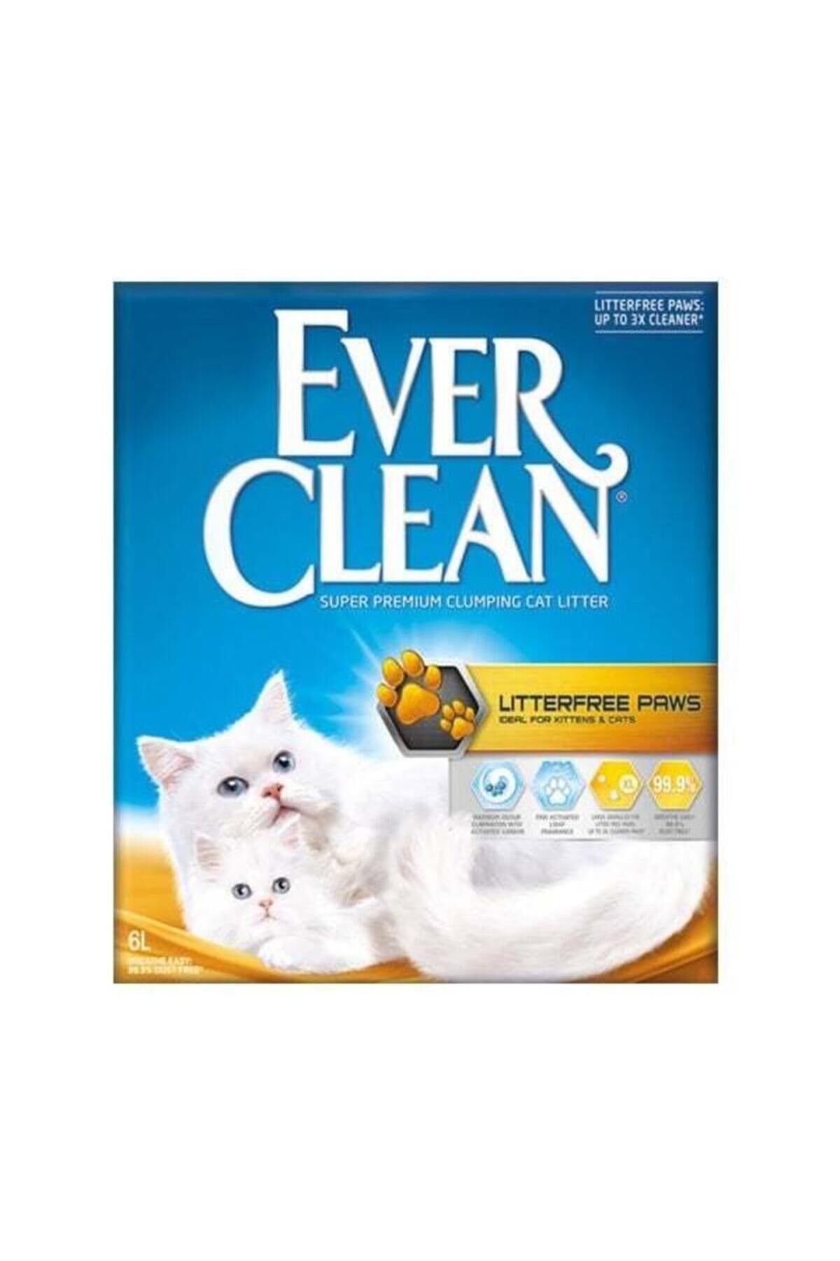 Ever Clean Litterfree Paws (PATİLERE YAPIŞMAYAN) Kedi Kumu 10 Lt