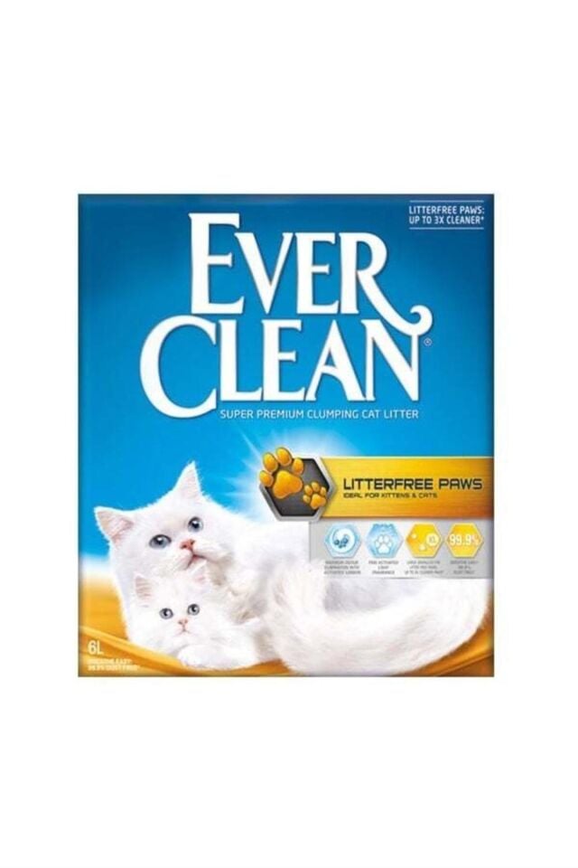 Ever Clean Litterfree Paws (PATİLERE YAPIŞMAYAN) Kedi Kumu 10 Lt