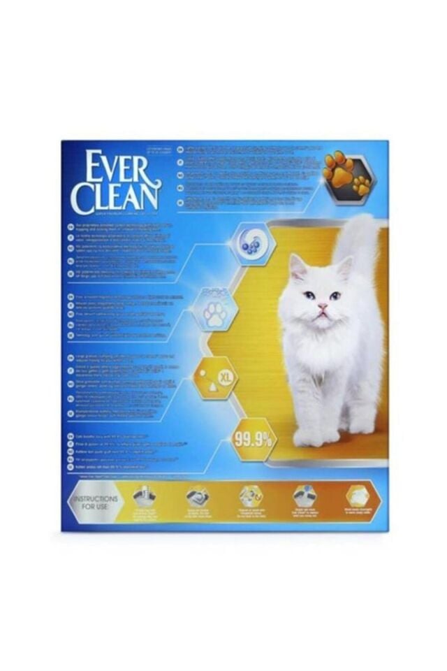 Ever Clean Litterfree Paws (PATİLERE YAPIŞMAYAN) Kedi Kumu 10 Lt