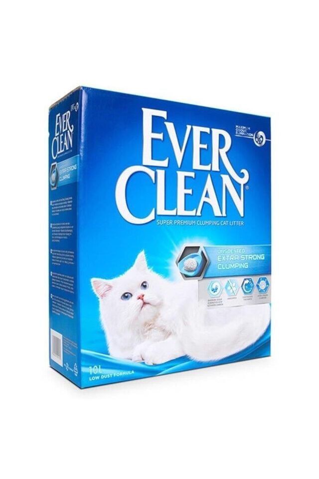 Ever Clean Extra Strong Kokusuz Kedi Kumu 10 lt