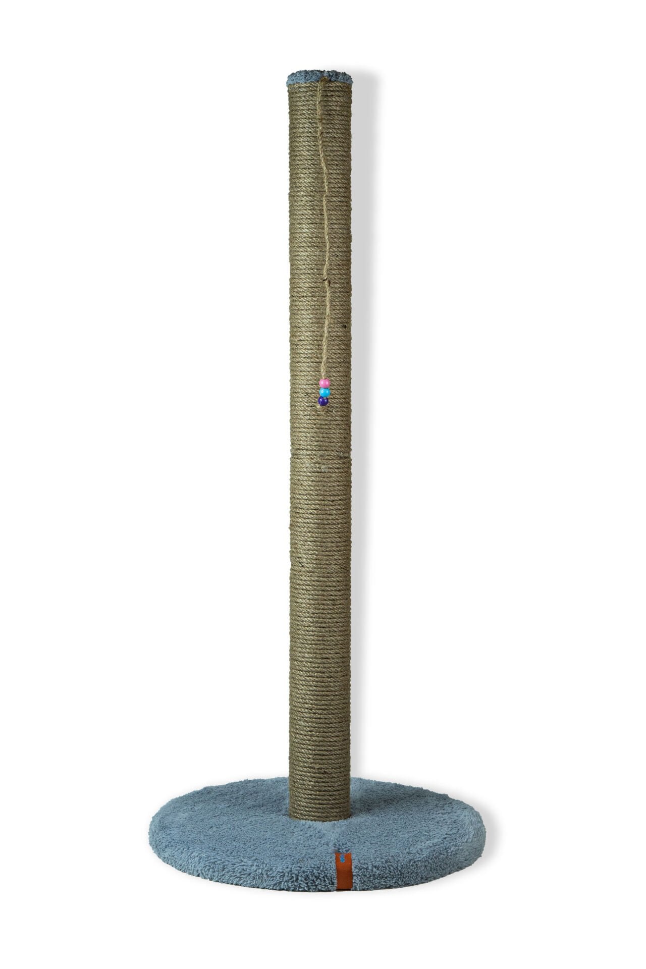 Pugalo 80 cm Catnipli Uzun Kedi Tırmalama Tahtası Gri