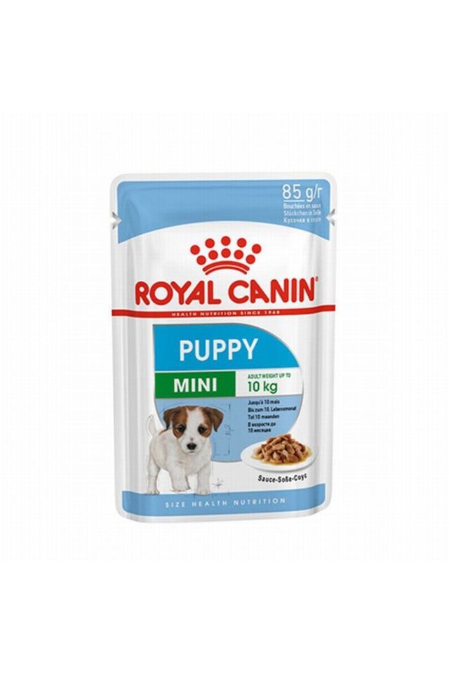 Mini Puppy Pouch Yavru Köpek Konservesi 12 Adet 85 Gr