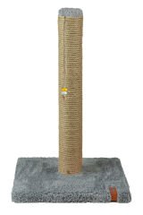 PUGALO 52cm Lüx Tırmalama Tahtası Catnipli Jüt Tırmalama Gri