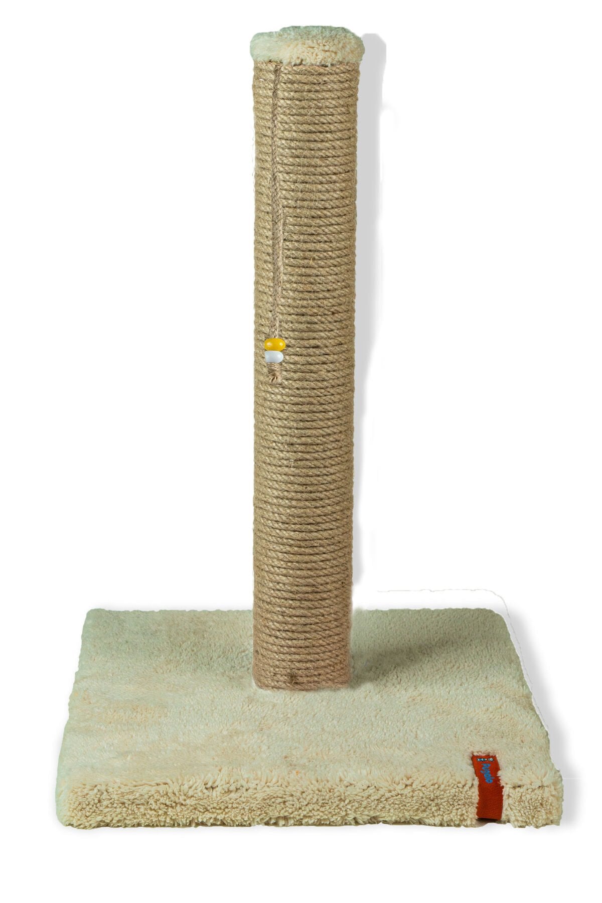 PUGALO 52cm Lüx Tırmalama Tahtası Catnipli Jüt Tırmalama Şampanya