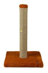PUGALO 52cm Lüx Tırmalama Tahtası Catnipli Jüt Tırmalama Turuncu