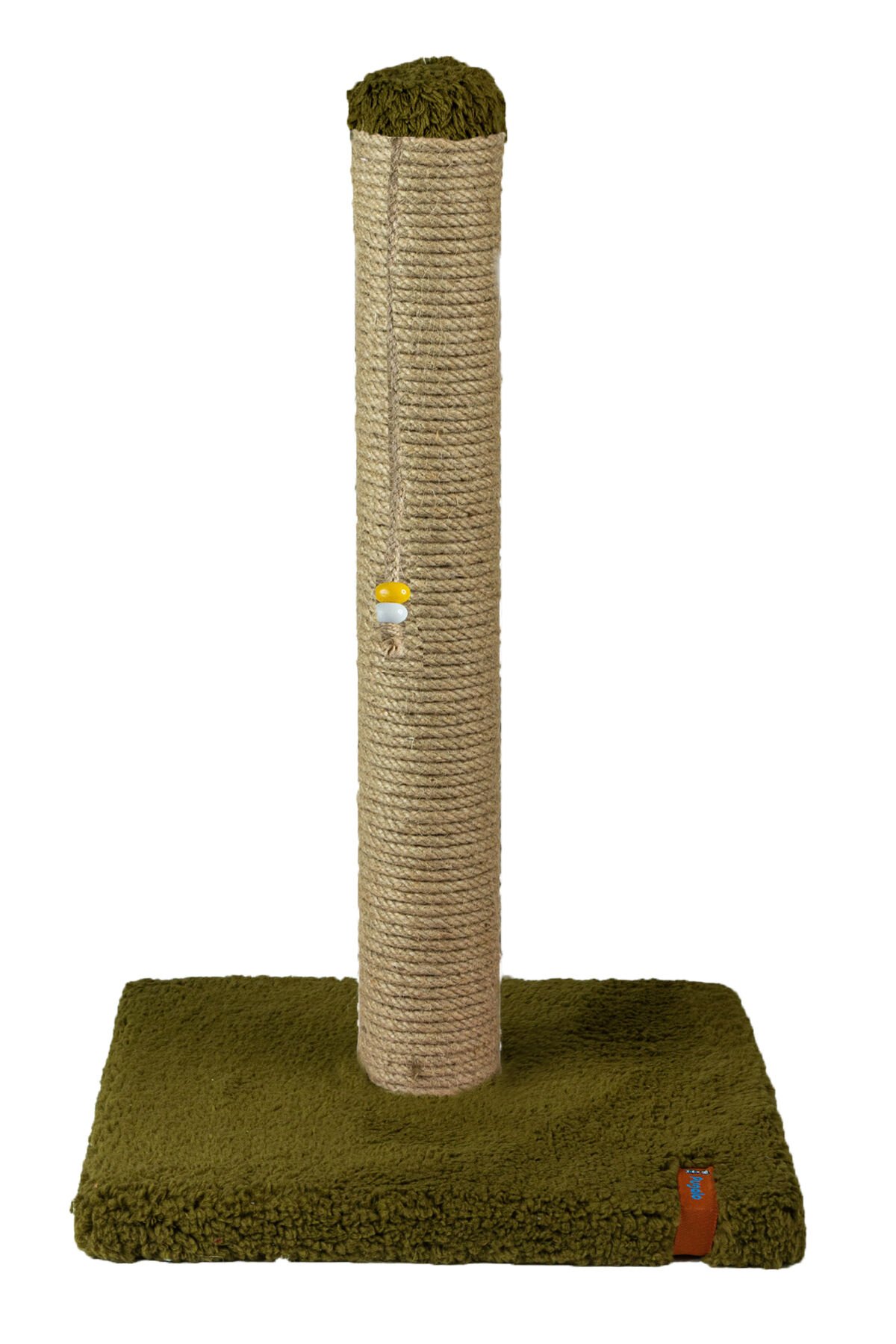 PUGALO 52cm Lüx Tırmalama Tahtası Catnipli Jüt Tırmalama Yeşil